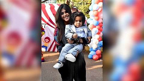 Ekta Kapoor hosts 1st birthday bash of son Ravie in Mumbai