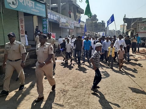 Shut Down Against CAA In Ausa, Nilanga, Jalkot, Shirur Anantpal