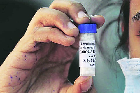 The distribution of arsenic pills will lead to action
