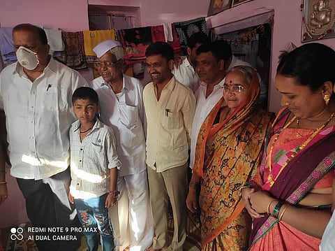 Guardian Minister Mushrif was also shocked by the poverty of Parner's MLAs
