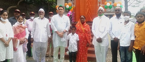 The memorial of Martyr Jawan Valte is inspiring