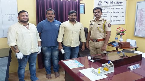 Young entrepreneurs took initiative and provided food to the police kokan marathi news