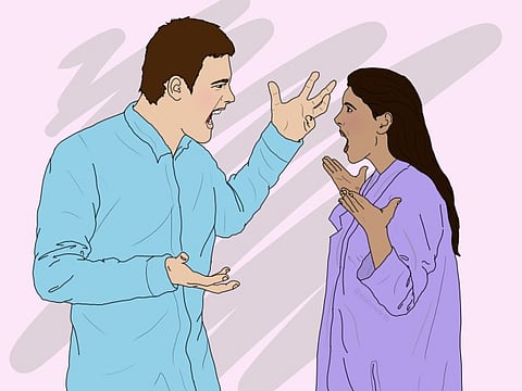 Refusal to enter the couple's separation room at Wardha