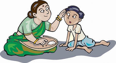 boy mother
