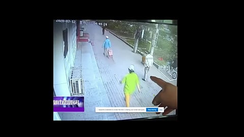 cat jumping old mans head at china video viral