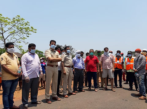 corona infected patient from Borivali found in the forest