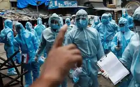 villagers opposed to health workers for check up in bhadrawati of chandrapur