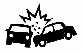 Two relatives dashed each other in Seven Loves Chowk Shankar Sheth Road in Pune