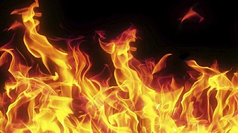 Akola News: Five farmers soybean stubble fire