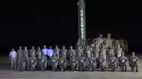 Pakistan Tested Missile Ghaznavi