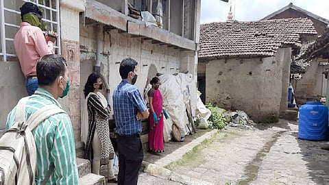 Granddaughter Goes Directly To The Collector for quarantine Kolhapur Marathi News