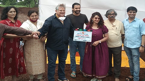 inauguration of the set of dakkhancha raja jotiba series in Kolhapur
