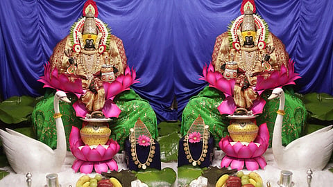 Karveer resident Ambabai navratr festival story by sambhaji agandmale