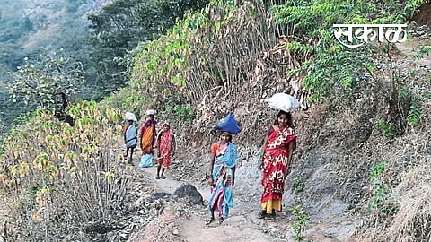 मावळ : जगण्यासाठी सटवाईवाडीतील ग्रामस्थांची वाट बिकट !