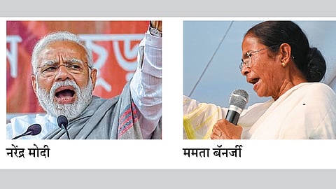 वाघीण आणि सिंह (श्रीमंत माने)