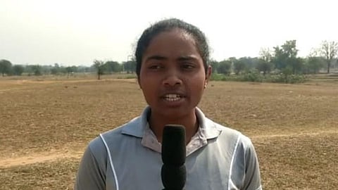 Farmers girl have become international cyclist Bhandara news