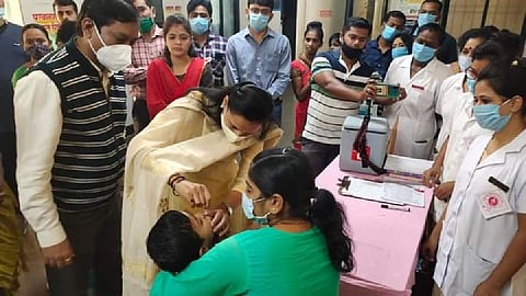 Polio vaccine: रायगड जिल्ह्यात 32 हजार बालकांना पोलिओ डोस