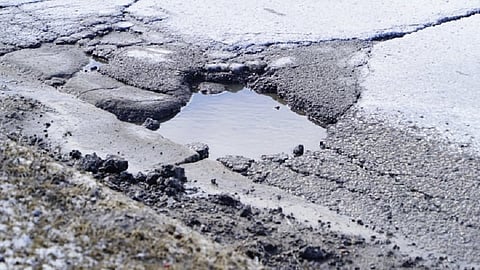 potholes