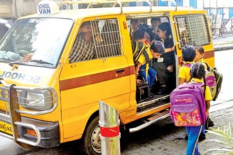 school van