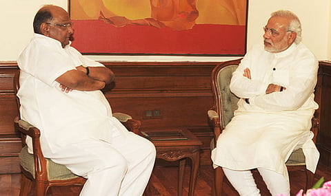 Sharad Pawar, Narendra Modi