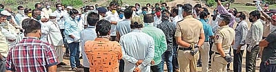 Highway work done despite petition in court; The agitation of the farmers at Shegao