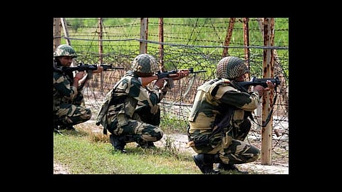 ix soldier injured on loc firing at rajouri unprovoked firing by the pakistan army
