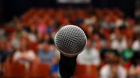 break to the elocution competition due to digital