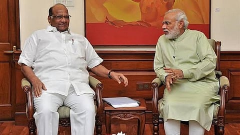 sharad pawar was agreed to support bjp in maharashtra with two conditions Photo Source : freepressjournal.in