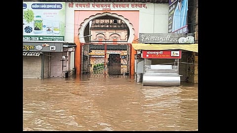 For the first time Tasgaonkar experienced heavy rains