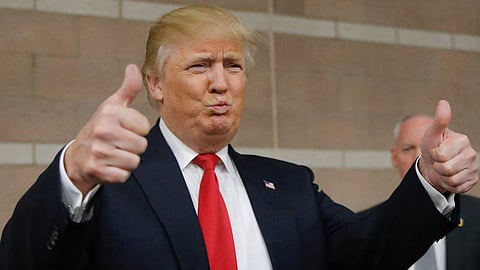 why don’t Donald Trump himself wear a mask