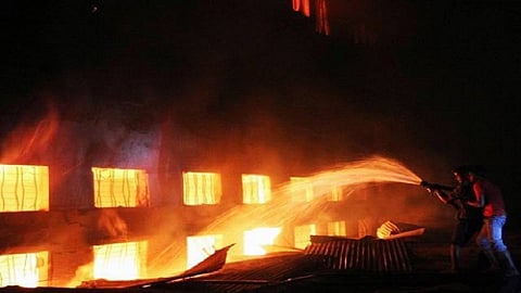Amaravti people also experienced Big Fire in Hospital in 2017