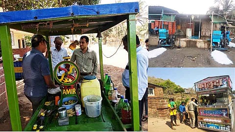 हर्णे परिसरातील बर्फ उत्पादन करणाऱ्या पाच फॅक्टरीवर कारवाई