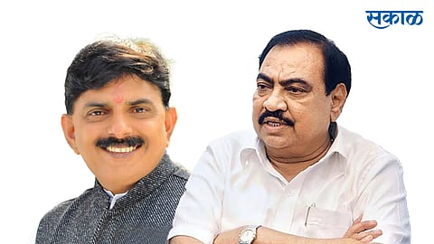 eknath khadse sanjay savkare