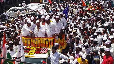'मी ठरवलंय भाऊंना निवडलयं'; मानसिंगराव नाईक यांचा अर्ज दाखल