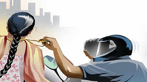 incidents of chain snatching are increasing in Nagpur