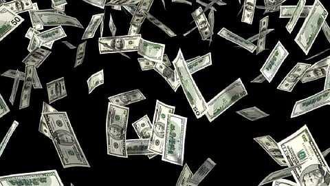 man created fake story of money raining for crime