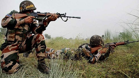 BSF troops along International Border