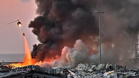 lebanon beirut blast death toll crossed 100 2750 tons explosives stored