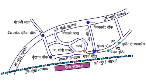 देहूरोड बाजारपेठेला हवी लष्करी शिस्त