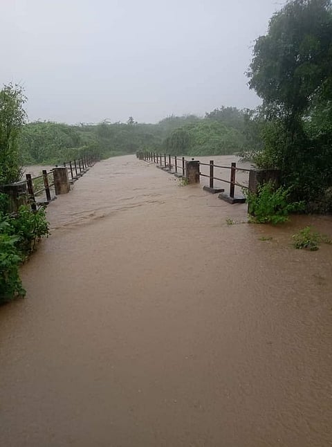 Heavy rains are still continuing in Akkalkot taluka