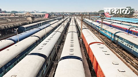 Indaian railway.