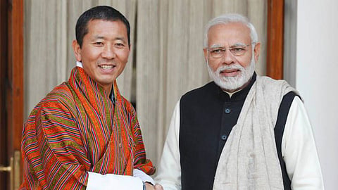 Is Indias water blocked answer given by Bhutan