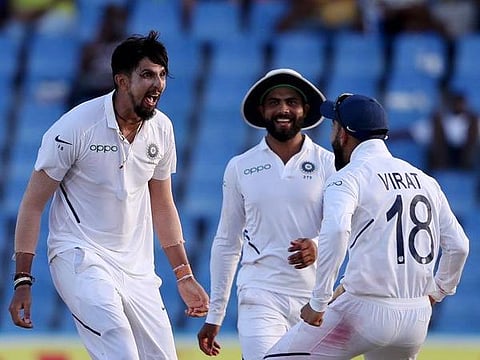 West Indies scored 189 rn at the cost of 8 wickets in 1st test against India