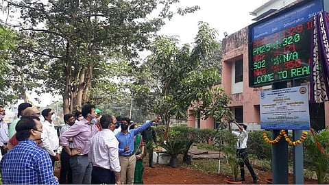 JNPT मध्ये सतत वातावरणीय वायू गुणवत्ता निरीक्षण केंद्र सुरू