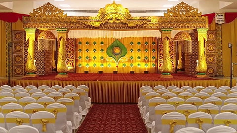 Permission granted for weddings and events in Wedding Hall