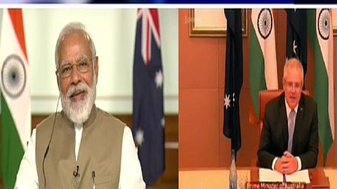 PM Modi, Australia, PM Scott Morrison