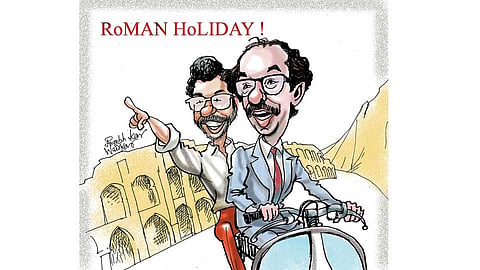 रोमन हॉलिडे! (ढिंग टांग!)