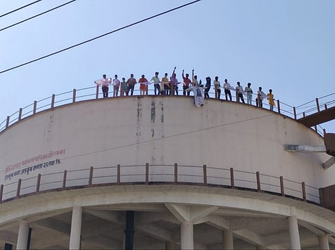 Prahar Agitation Against Raosaheb Danve
