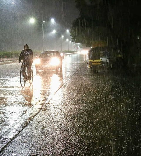 Rainfall in Karjat taluka