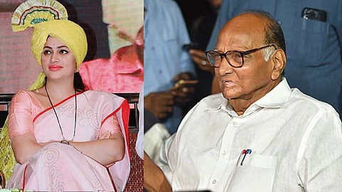 Sharad Pawar and Navneet rana